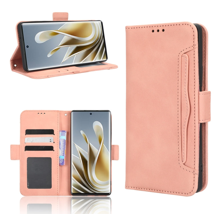 For ZTE nubia Z50 Skin Feel Calf Texture Card Slots Leather Phone Case