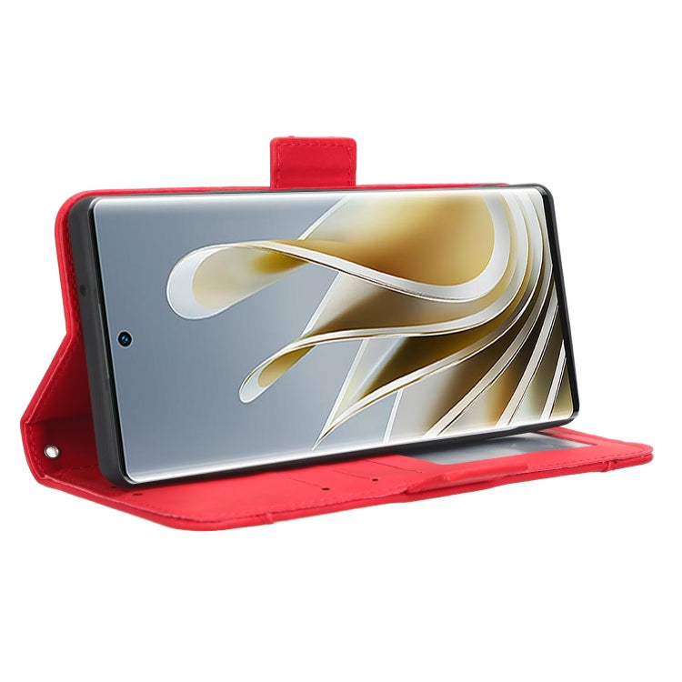 For ZTE nubia Z50 Skin Feel Calf Texture Card Slots Leather Phone Case