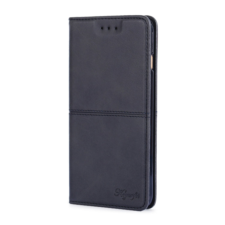 For OPPO A17k Cow Texture Magnetic Horizontal Flip Leather Phone Case