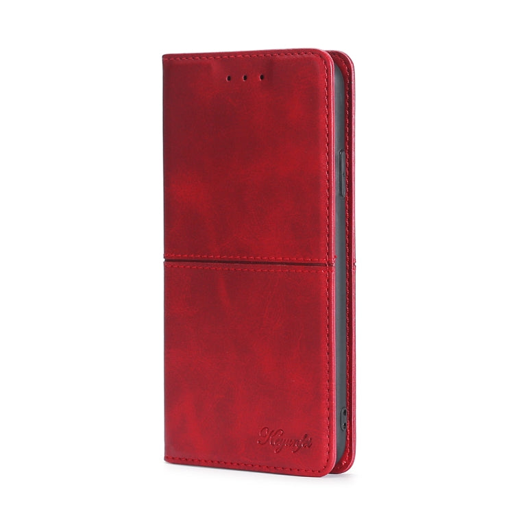 For Honor X9a 5G Cow Texture Magnetic Horizontal Flip Leather Phone Case