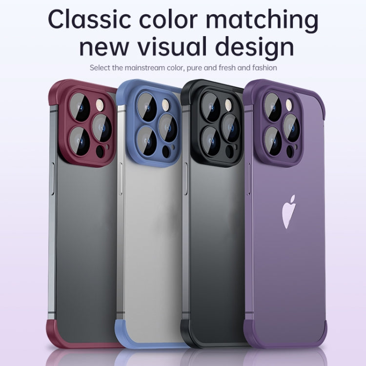 For iPhone 13 Pro Four Corners + Camera TPU Phone Protective Frame