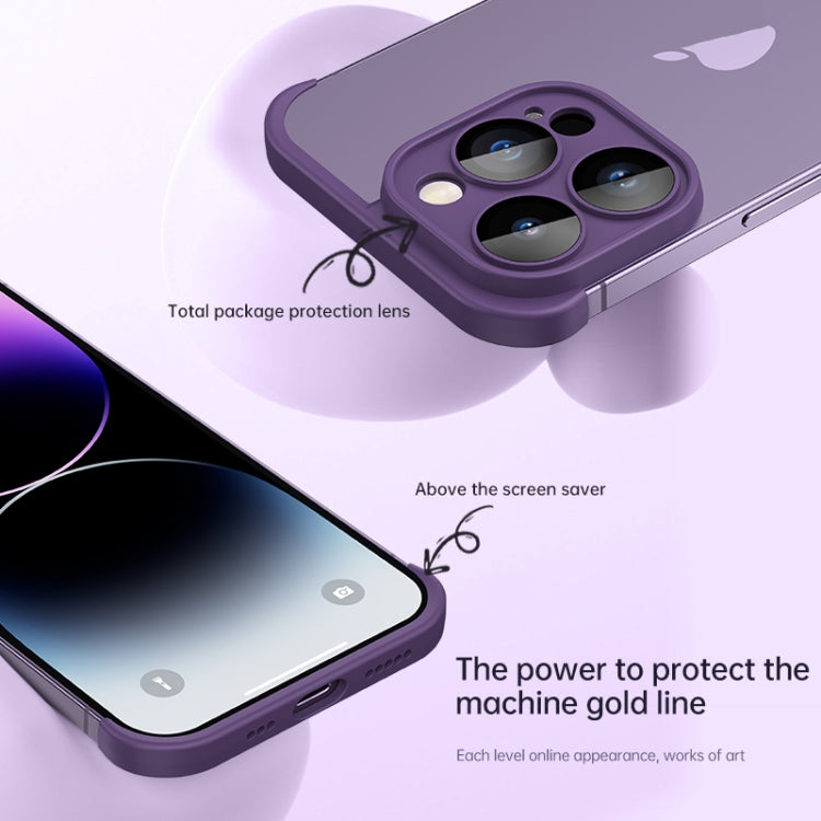 For iPhone 13 Pro Four Corners + Camera TPU Phone Protective Frame