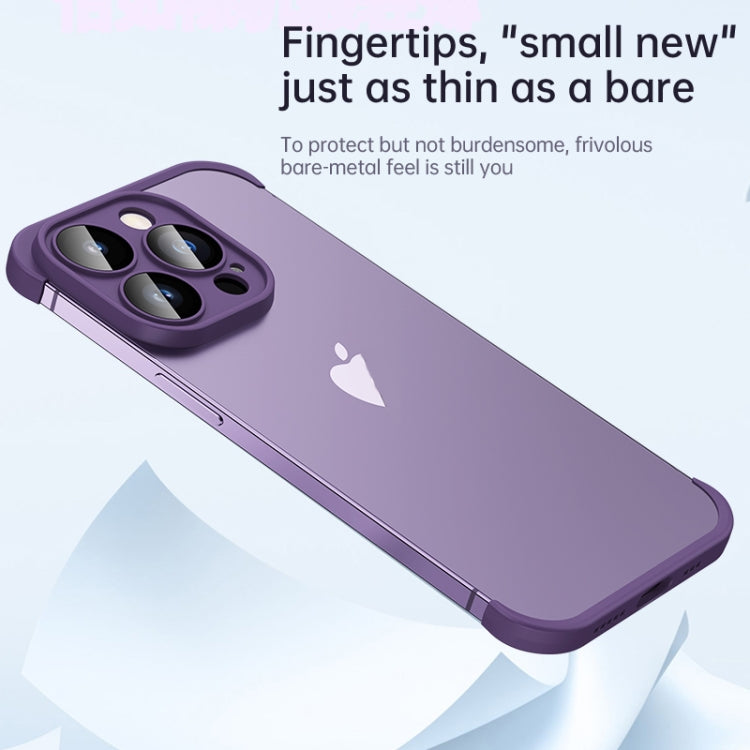 For iPhone 13 Pro Four Corners + Camera TPU Phone Protective Frame