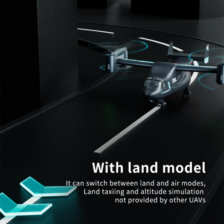 JJR/C X27 Osprey Dual-mode Remote Control Transport Drone(Black)