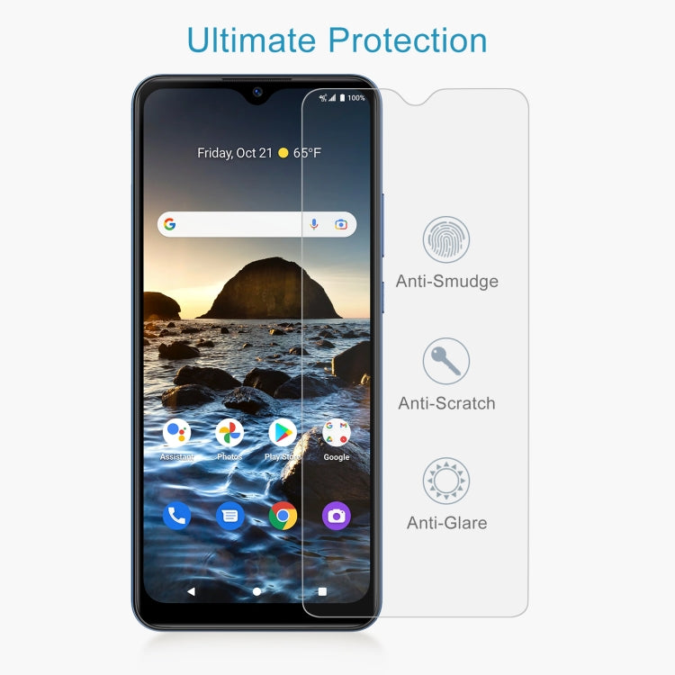 For AT&T Motivate Max U668AA 50pcs 0.26mm 9H 2.5D Tempered Glass Film