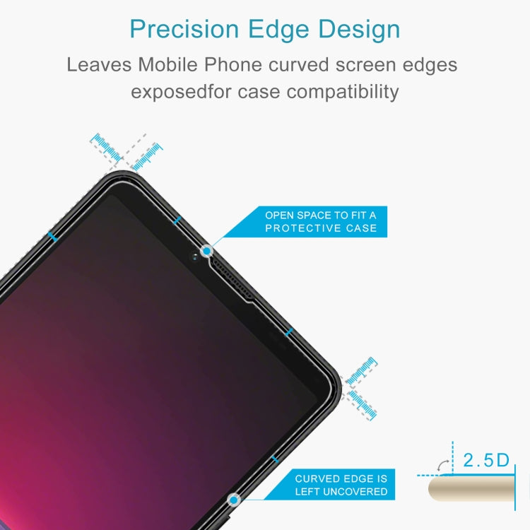 For Sony Xperia 10 V 50pcs 0.26mm 9H 2.5D Tempered Glass Film