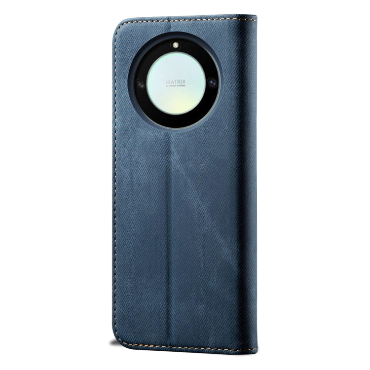 For Honor X40 Denim Texture Leather Phone Case