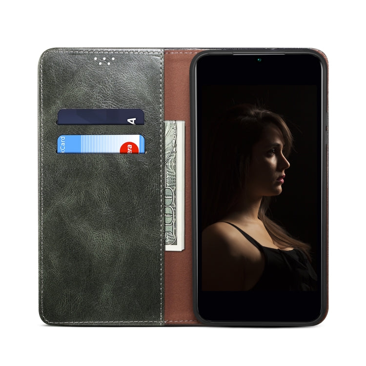 For Honor X40 Oil Wax Crazy Horse Texture Leather Phone Case