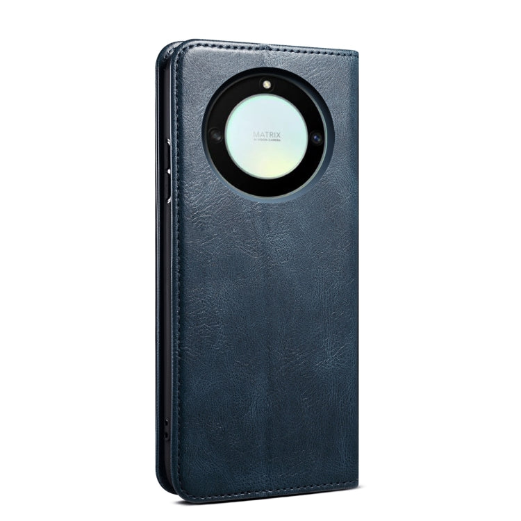 For Honor X40 Oil Wax Crazy Horse Texture Leather Phone Case