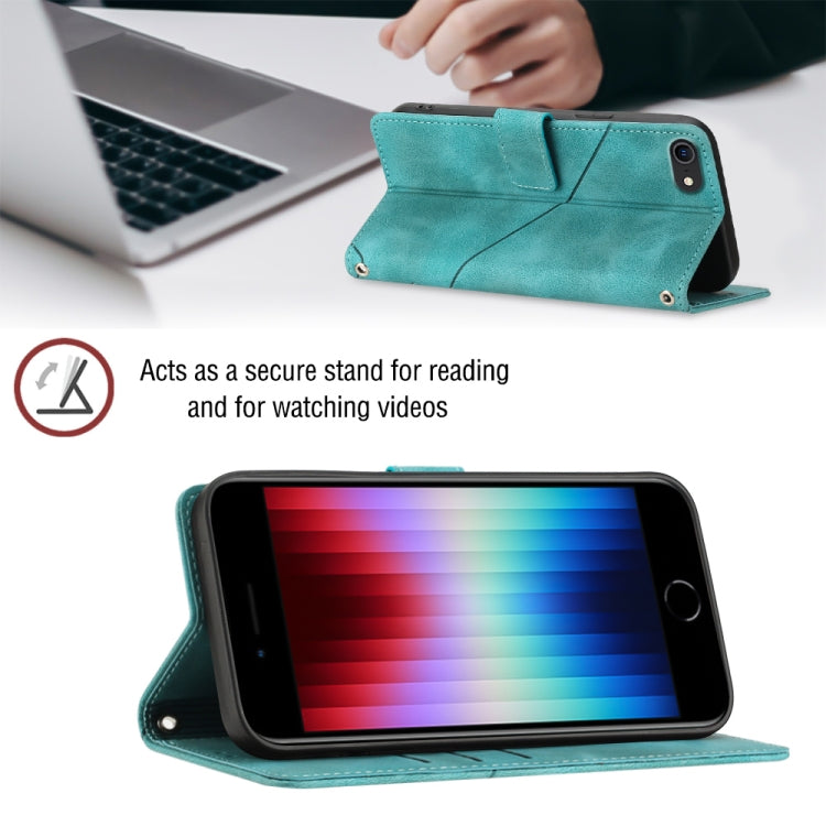 For iPhone SE 2022 / 2020 / 7 / 8 Skin-feel Embossed Leather Phone Case