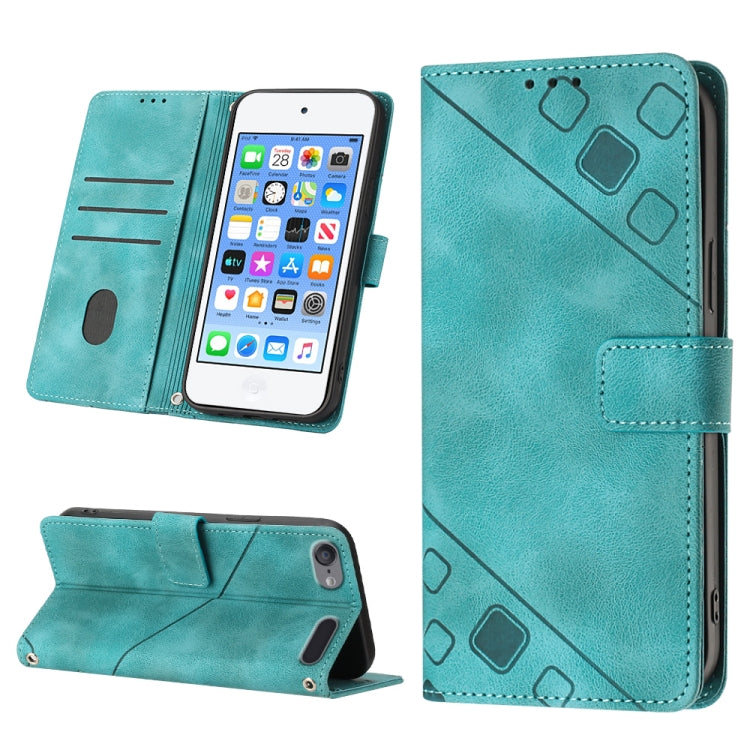 For iPod Touch 7 / Touch 6 Skin-feel Embossed Leather Phone Case