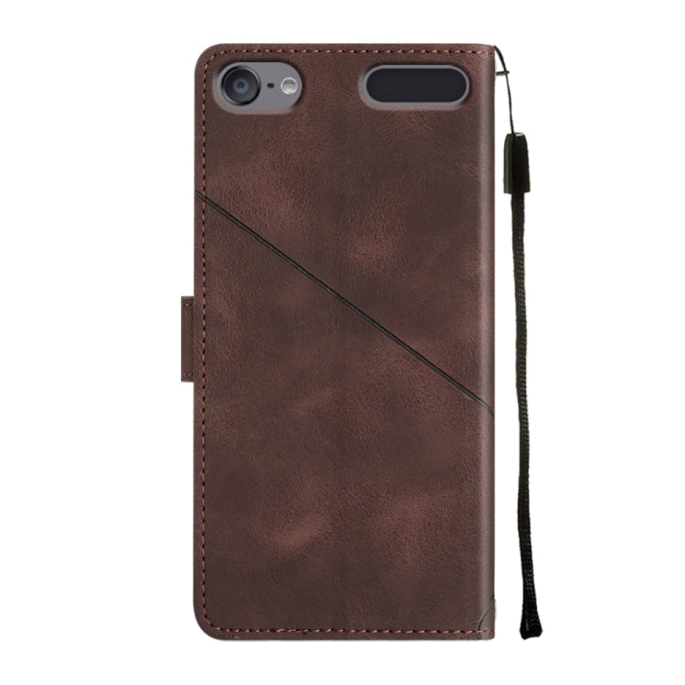 For iPod Touch 7 / Touch 6 Skin-feel Embossed Leather Phone Case