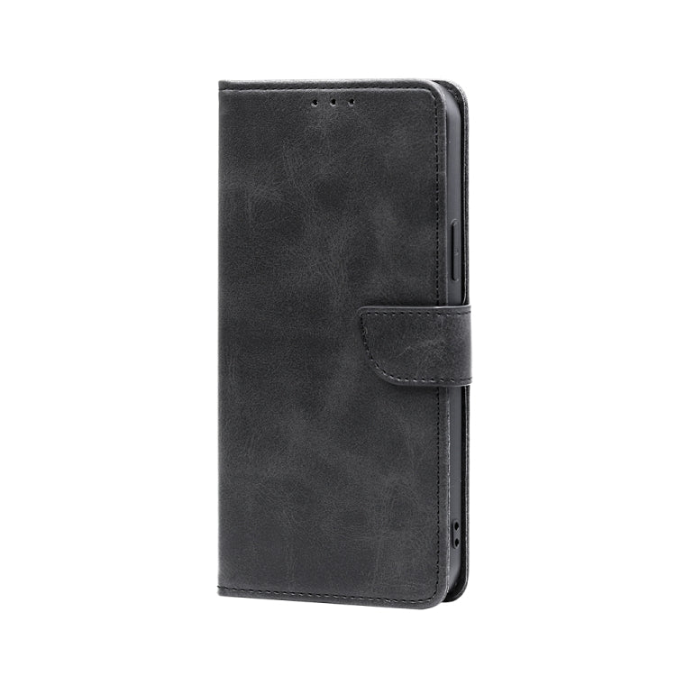 For Honor X9a 5G Calf Texture Buckle Flip Leather Phone Case