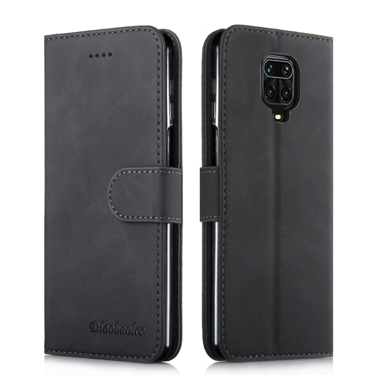 For Xiaomi Redmi Note 9S / 9 Pro / 9 Pro Max Diaobaolee Pure Fresh Texture Horizontal Flip Leather Case with Holder & Card Slot & Wallet & Photo Frame