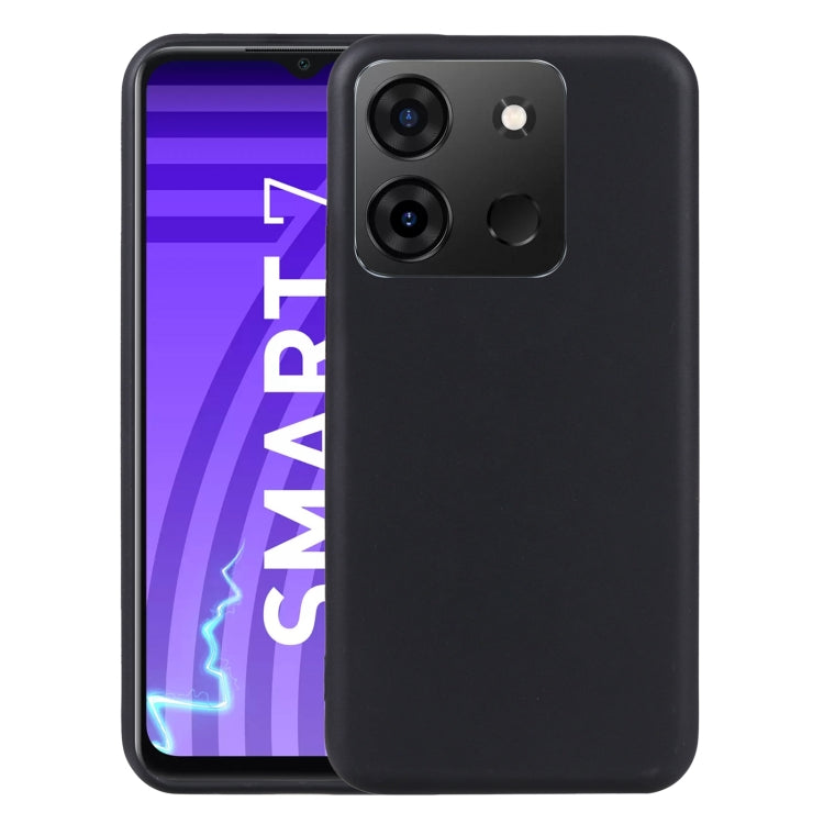 For Infinix Smart 7 India TPU Phone Case(Black)