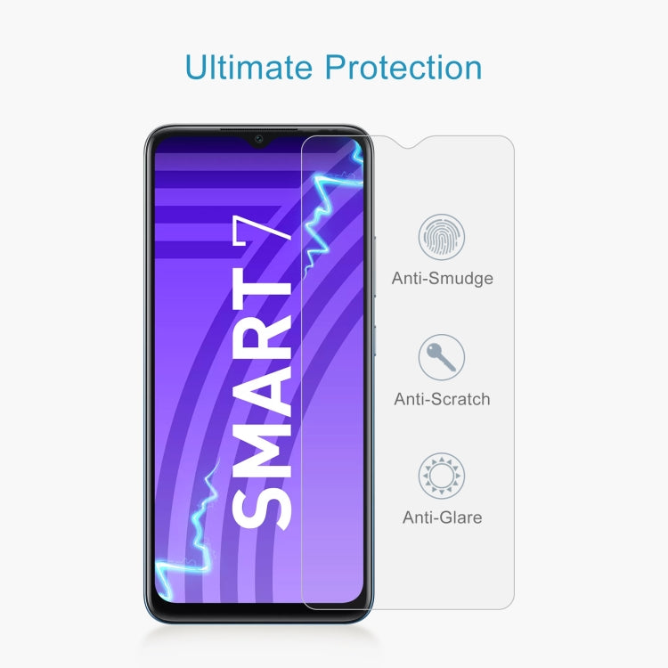 For Infinix Smart 7 India 10pcs 0.26mm 9H 2.5D Tempered Glass Film