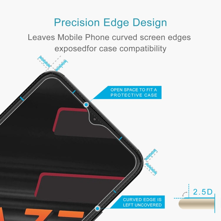 For Lava Blaze 10pcs 0.26mm 9H 2.5D Tempered Glass Film