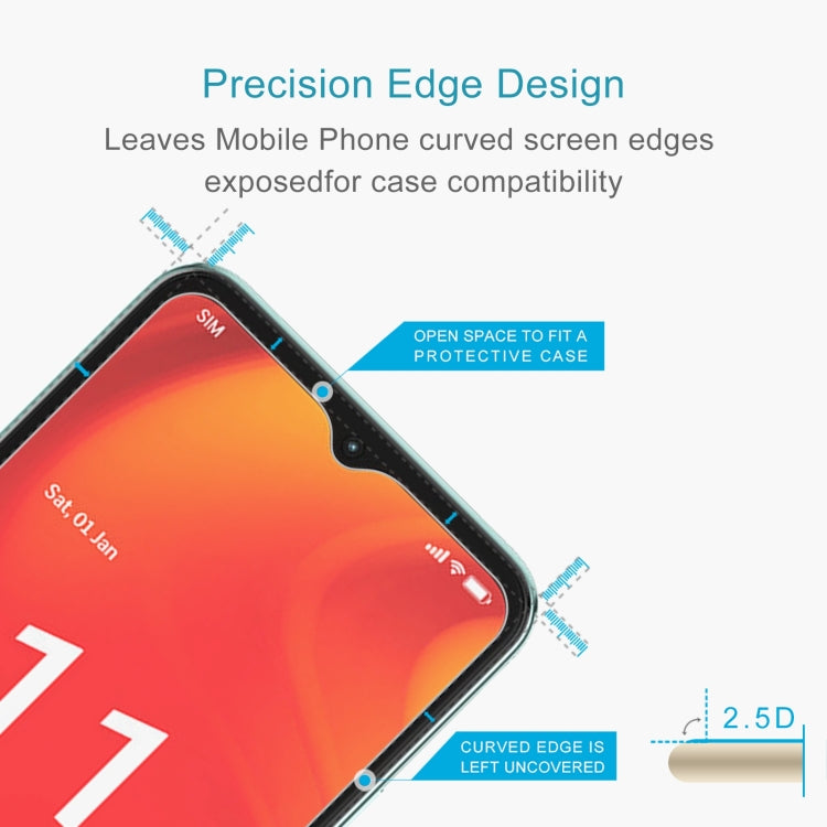 For Lava Blaze Pro 10pcs 0.26mm 9H 2.5D Tempered Glass Film