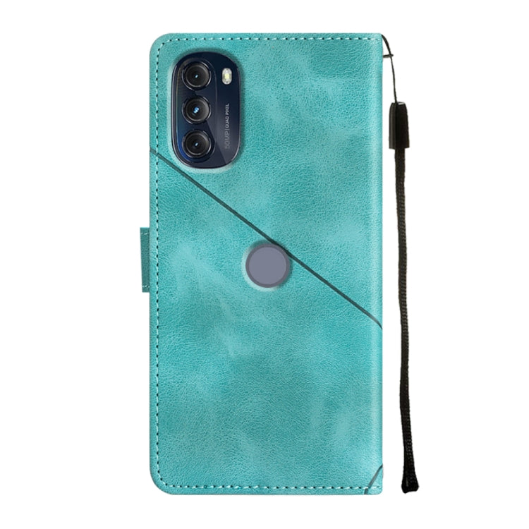 For Motorola Moto G 5G 2022 Skin-feel Embossed Leather Phone Case