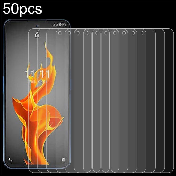 For Lava Agni 5G 50pcs 0.26mm 9H 2.5D Tempered Glass Film