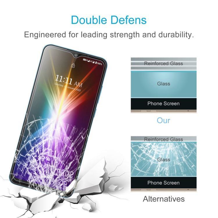 For Lava X2 50pcs 0.26mm 9H 2.5D Tempered Glass Film