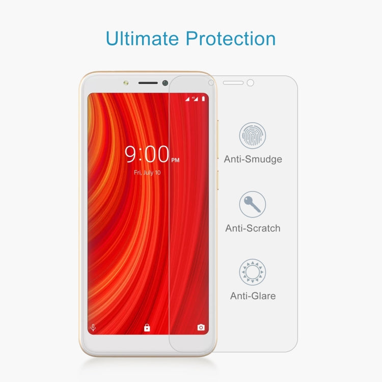 For Lava Z61 Pro 50pcs 0.26mm 9H 2.5D Tempered Glass Film