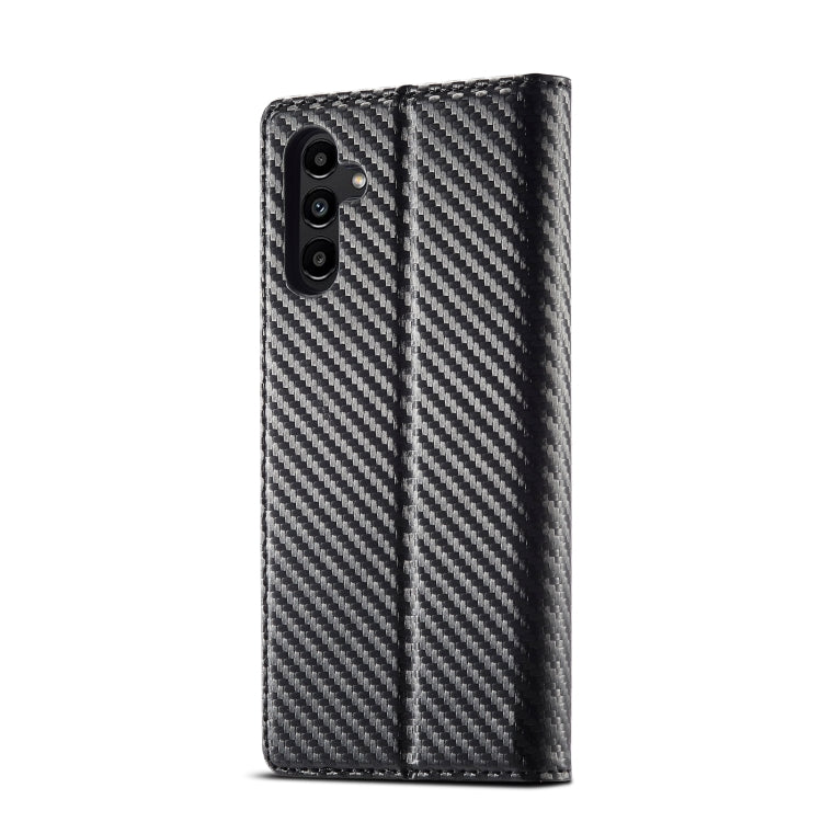 For Samsung Galaxy A14 4G / 5G LC.IMEEKE Carbon Fiber Leather Phone Case