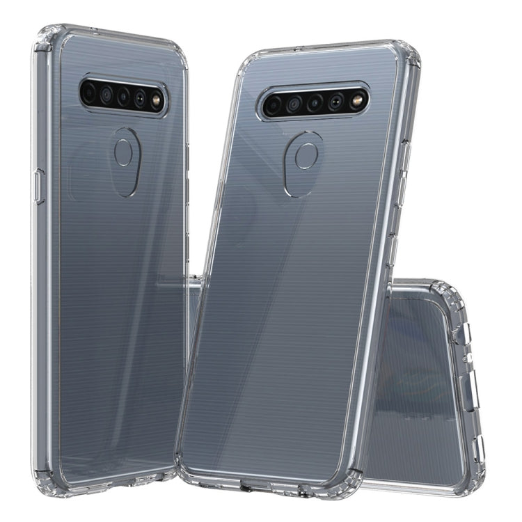 For LG K61 Shockproof Scratchproof TPU + Acrylic Protective Case
