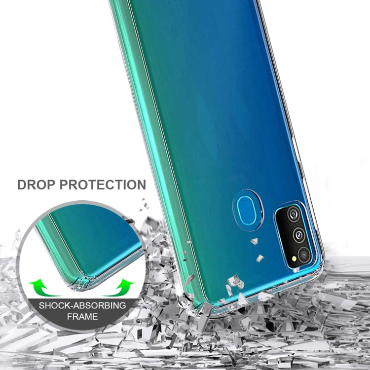 For Galaxy M21 Shockproof Scratchproof TPU + Acrylic Protective Case