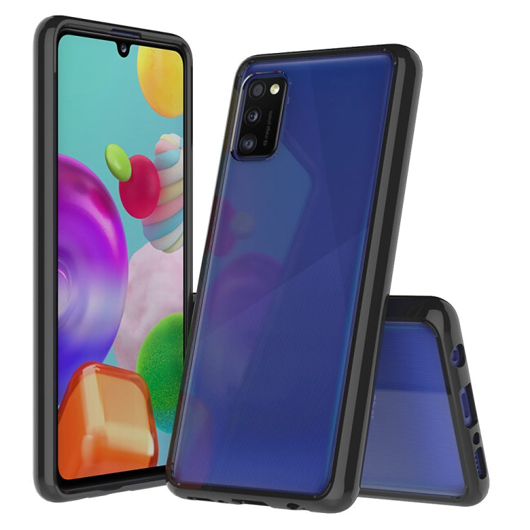 For Galaxy A41 Shockproof Scratchproof TPU + Acrylic Protective Case