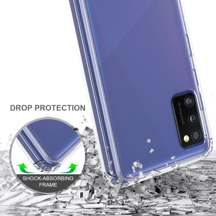 For Galaxy A41 Shockproof Scratchproof TPU + Acrylic Protective Case