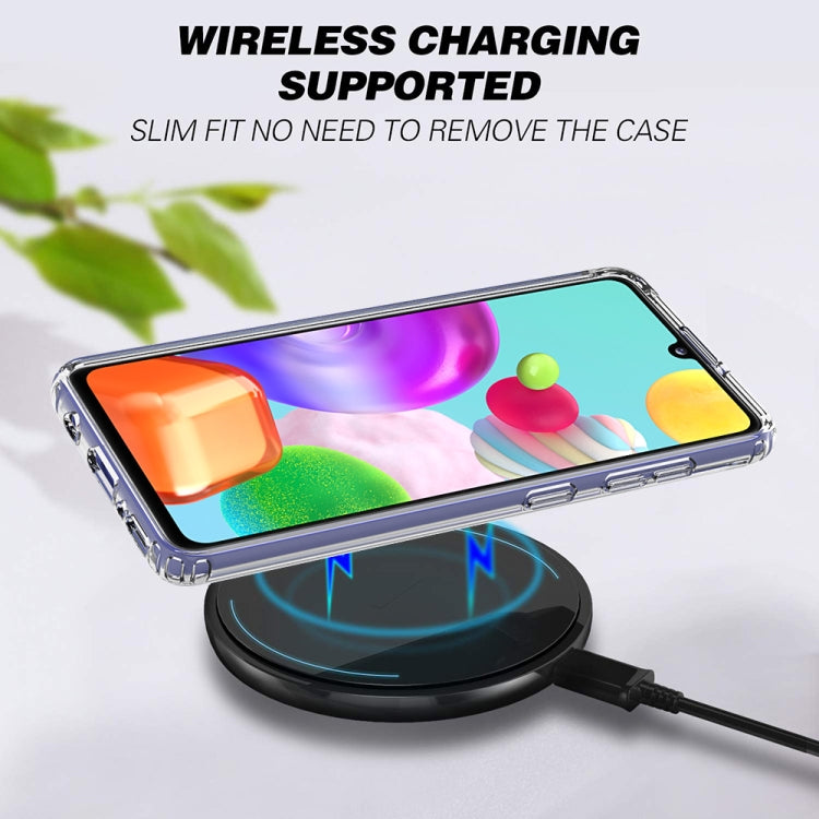 For Galaxy A41 Shockproof Scratchproof TPU + Acrylic Protective Case