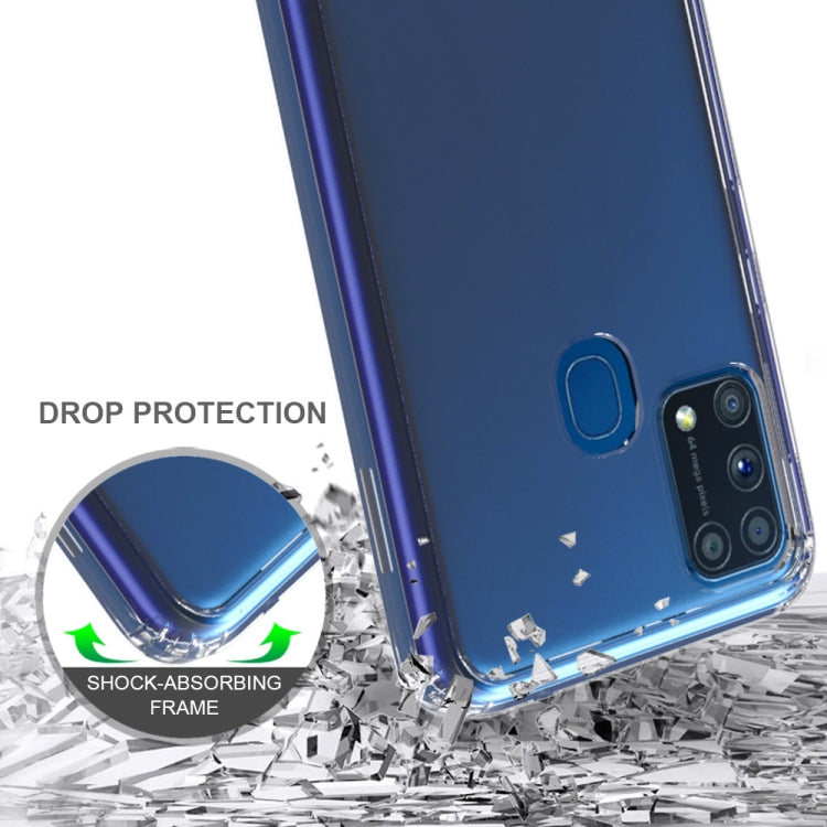 For Galaxy M31 Shockproof Scratchproof TPU + Acrylic Protective Case
