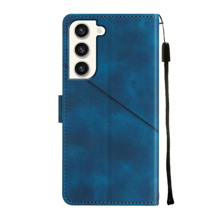 For Samsung Galaxy S23 5G Skin-feel Embossed Leather Phone Case