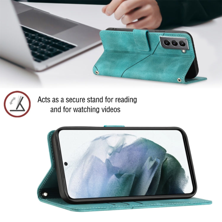 For Samsung Galaxy S21 5G Skin-feel Embossed Leather Phone Case