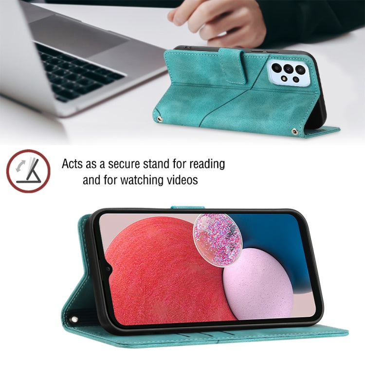 For Samsung Galaxy A13 Lite / A13 4G Skin-feel Embossed Leather Phone Case