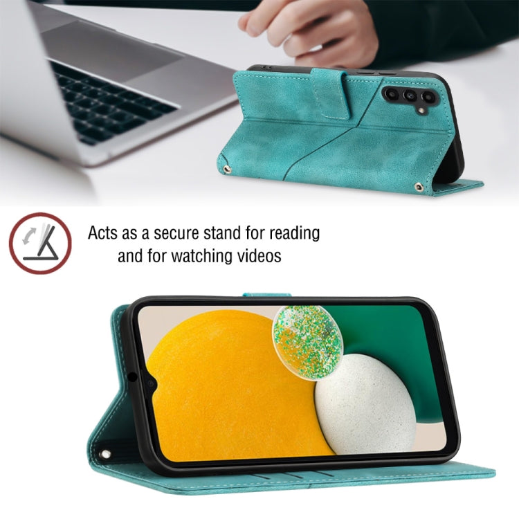 For Samsung Galaxy A13 5G /A04 4G/A04e Skin-feel Embossed Leather Phone Case