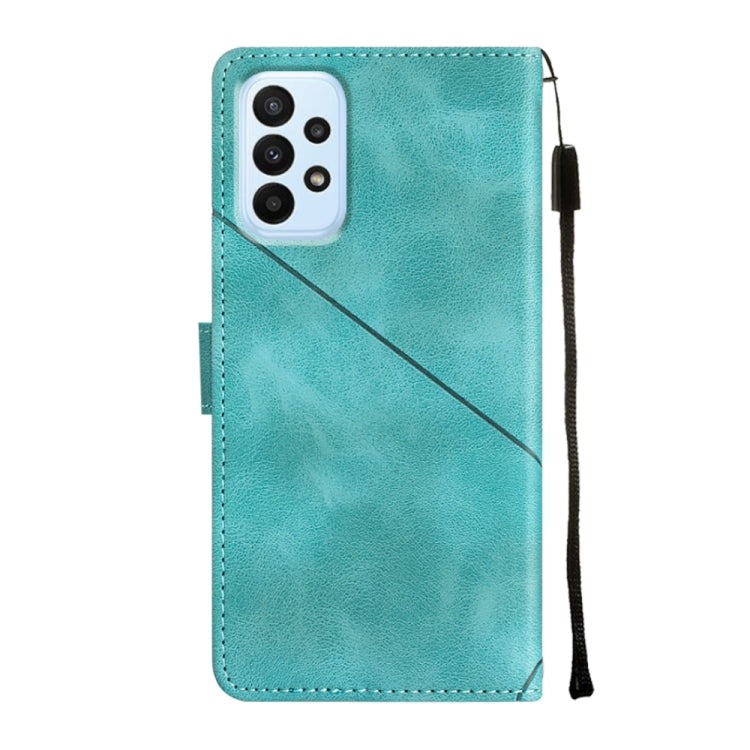 For Samsung Galaxy A32 5G / M32 5G Skin-feel Embossed Leather Phone Case