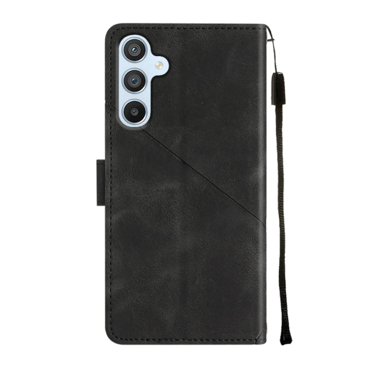 For Samsung Galaxy A54 5G Skin-feel Embossed Leather Phone Case