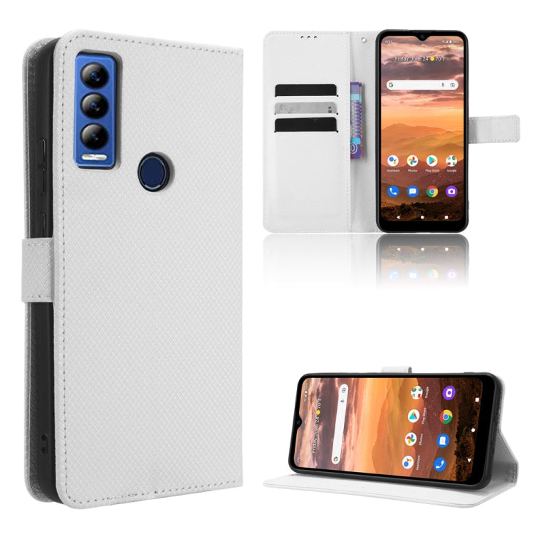 For AT&T Motivate Max U668AA Diamond Texture Leather Phone Case
