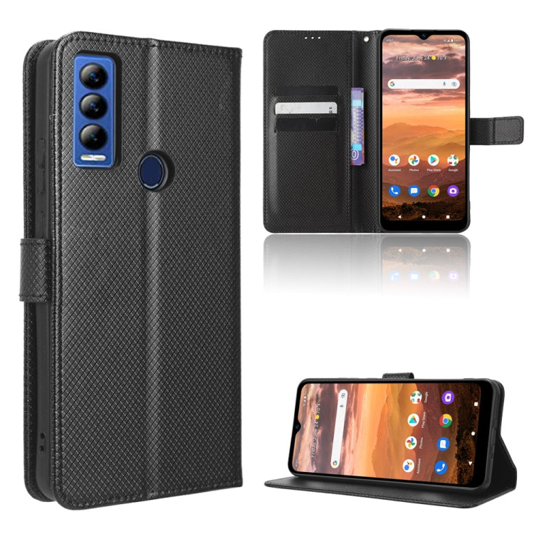 For AT&T Motivate Max U668AA Diamond Texture Leather Phone Case