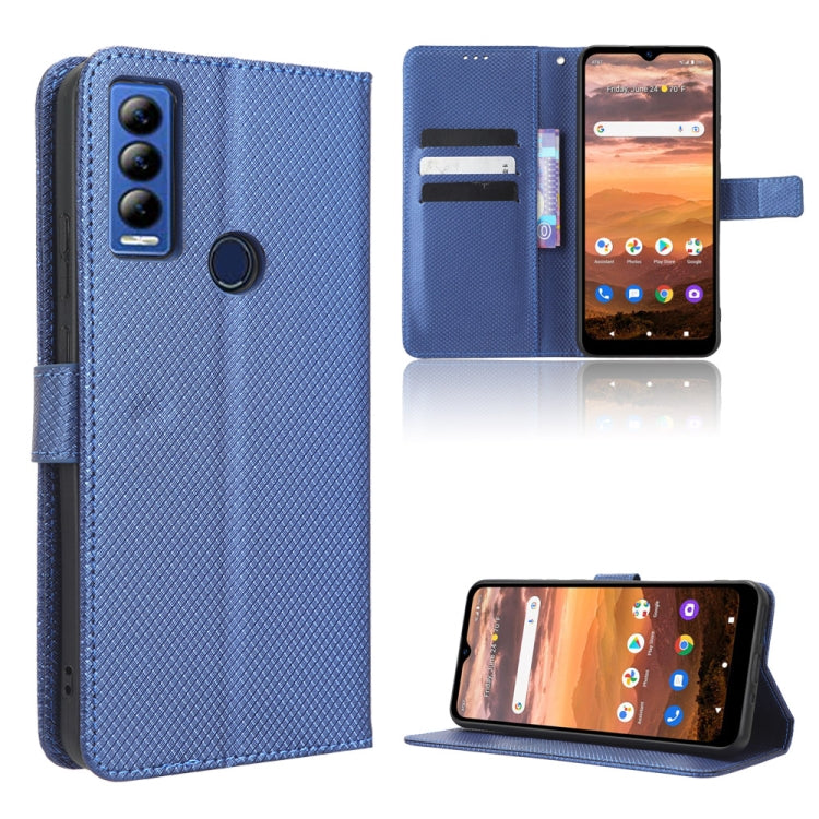 For AT&T Motivate Max U668AA Diamond Texture Leather Phone Case