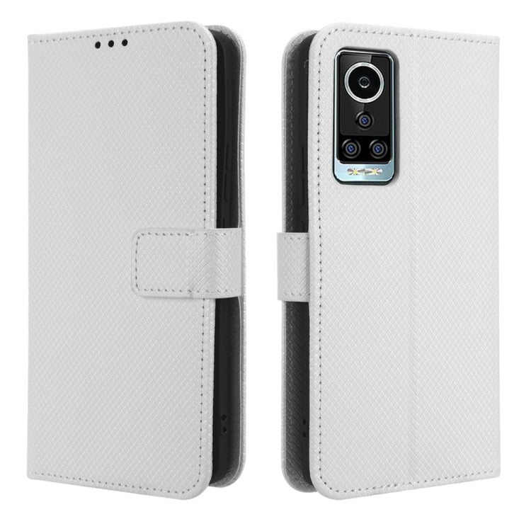 For BLU Bold N2 Diamond Texture Leather Phone Case