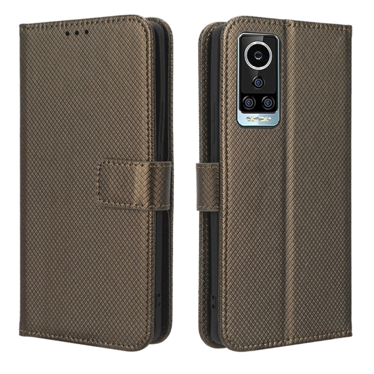 For BLU Bold N2 Diamond Texture Leather Phone Case
