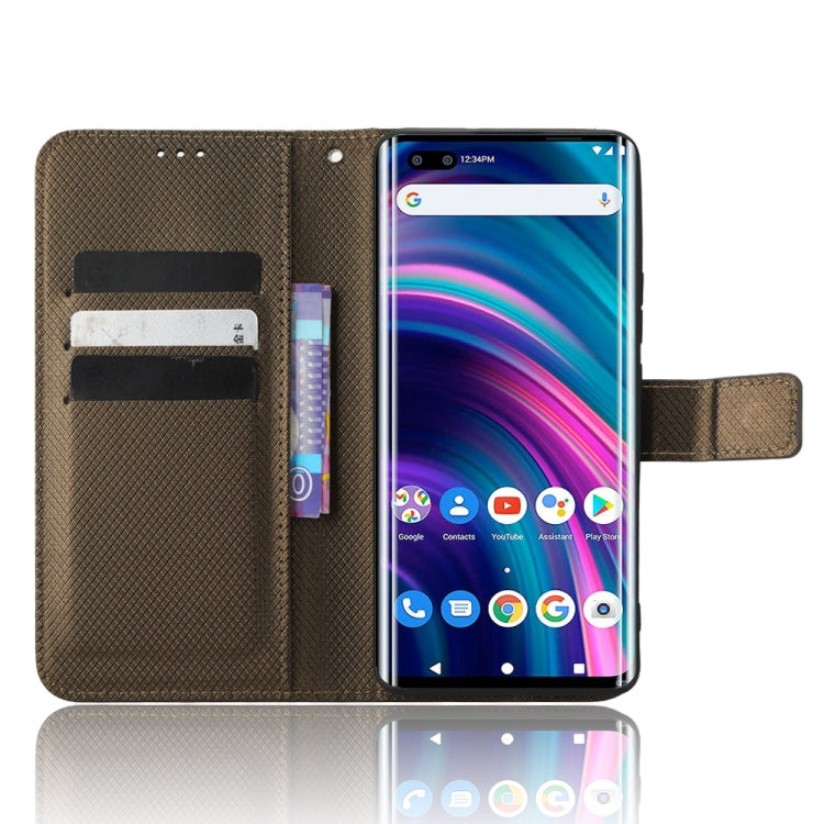 For BLU Bold N2 Diamond Texture Leather Phone Case