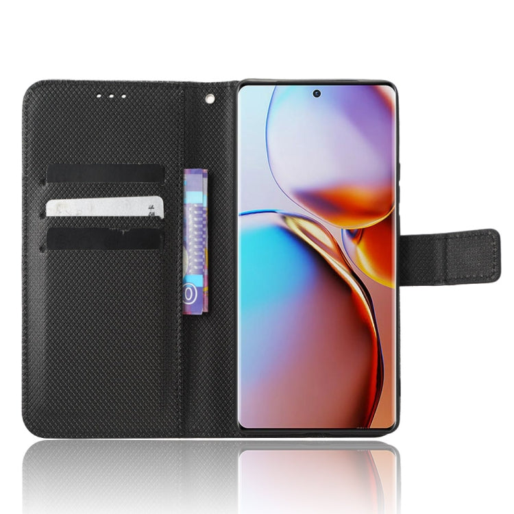 For Motorola Moto X40 Pro Diamond Texture Leather Phone Case