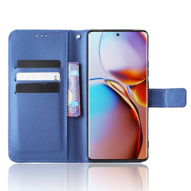 For Motorola Moto X40 Pro Diamond Texture Leather Phone Case