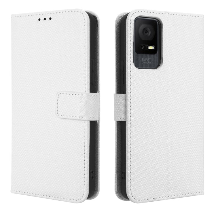 For TCL 405 / 406 T506D Diamond Texture Leather Phone Case