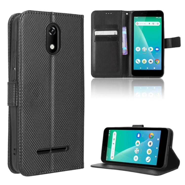 For Unimax UMX U696CL Diamond Texture Leather Phone Case