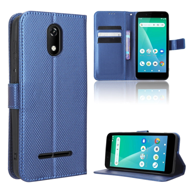 For Unimax UMX U696CL Diamond Texture Leather Phone Case